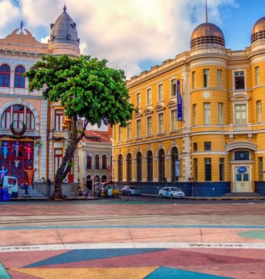 RECIFE ANTIGO (VIEJO RECIFE), MARCO CERO Y ALMACENES DEL PUERTO